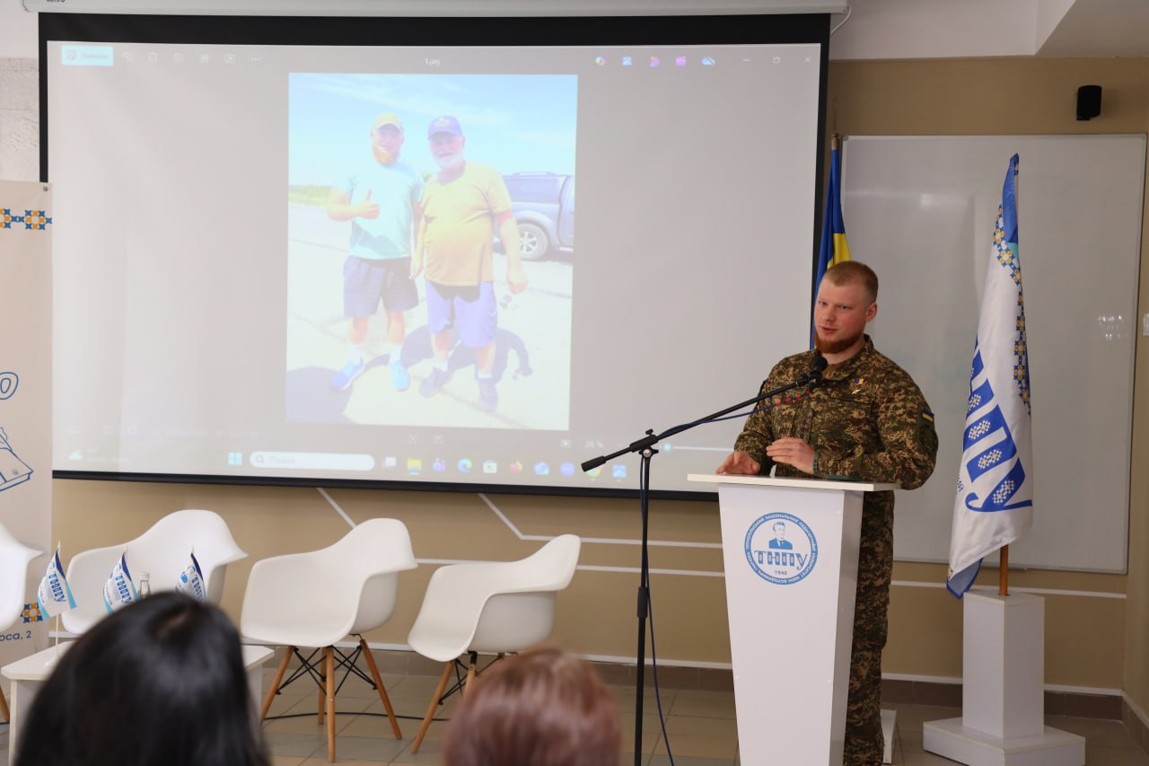 Vladyslav Stotskyi pid chas vystupu